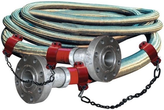 3 1/2 &quot;ID 高圧コフレクシプホース 5000 Psi 油田用耐火ホース API 16C