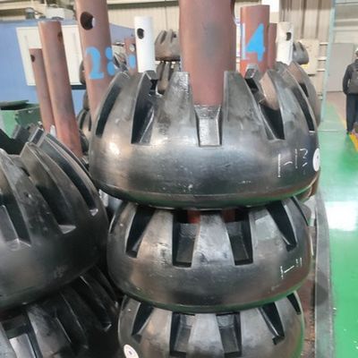 球形のゴム製環状の破裂予防策