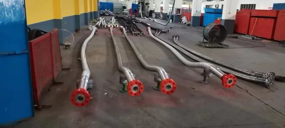 3&quot;900LB フレンズ 3 1/2&quot; ID 高圧コフレキシプホース 5000 Psi 油田用耐火ホース API 16C